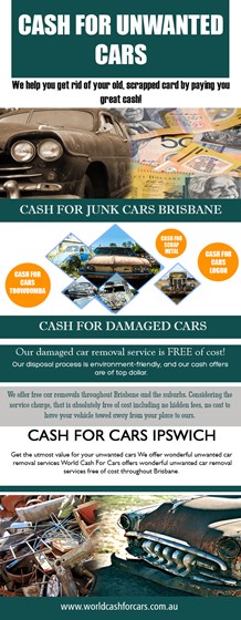 Cash For Junk Cars Brisbane: Cash For Scrap Cars